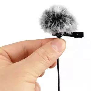 [유트렌드]핀마이크 퍼 윈드스크린 8~9mm 소형