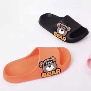 bear 캐릭터슬리퍼 소프트 EVA슬리퍼 여성용 여자슬리퍼스타일코디 바닷가여행신발