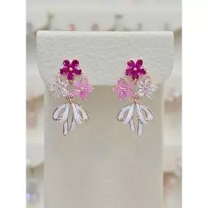 [볼라레] 세이브존03 볼라레 핑크 모먼트 리본 은침 귀걸이 YASSS1925Y (S48700071)