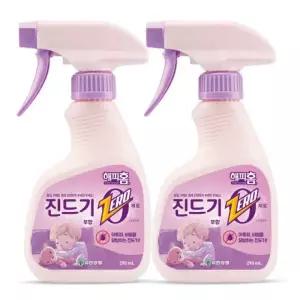 옆집샵 진드기 퇴치제 스프레이형 진드기 방지 가족의 건강을 생각한 해피홈 290ml 2개