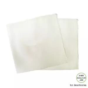 아기 손수건 (순백 민무늬 손수건) 100개 세트