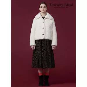 써스데이아일랜드Thursday Island 빅 카라 페이크 퍼 자켓T238MLT239W2373863