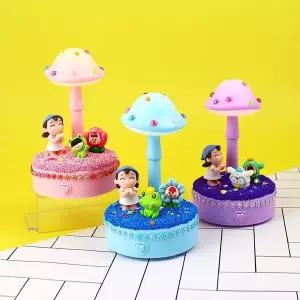 [키득키득]팝업 버섯나라 LED 탁상램프 만들기 패키지