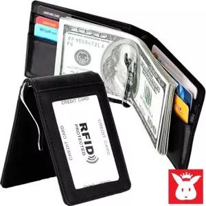 TOEVO 슬립형 클립타입 소가죽지갑 남성용 가볍고슬림 지폐 카드 카드수납 휴대성좋은