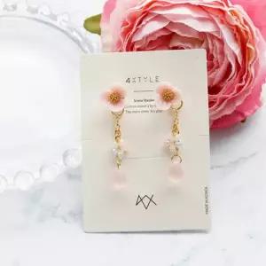 폭스타일)메이 플라워 투웨이 귀걸이 플라워귀걸이 투웨이귀걸이 드롭귀걸이 롱귀걸이