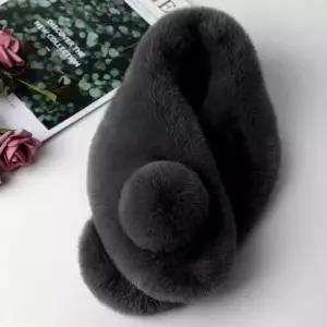 털 목도리 넥워머 풍성한퍼 온도상승 방울워머 목도리 페이크퍼목도리 밍크목도리