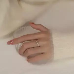 사슴 뿔 루돌프 오픈 링 반지 친구 우정 반지 애끼 검지 엄지 약지 반지 사이즈조절 겨울