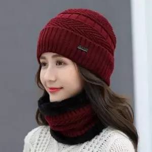 여성 겨울 넥워머 비니 모자 세트 방한 목도리 털모자 양 털모자 방울모자 밍크 털모자