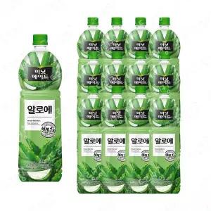 미닛메이드 알로에 주스 1.5L 12개