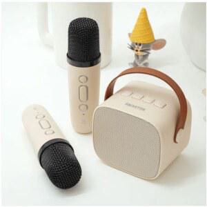 스마텍 노래방마이크 듀얼 듀얼마이크 4200 이동형 베 노래 노래방 무선