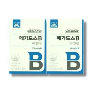 [셀러허브]고려은단 메가도스B 비타민B군 60정 2박스 (S30222155)