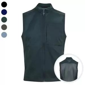 [리빌모아]남자 여름 쿨 메쉬 바람막이 조끼 DD-L-VE-5010-D그린