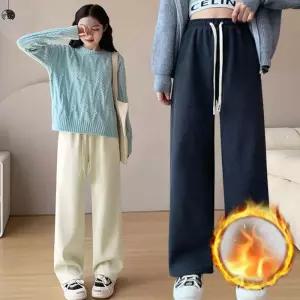 [라일리여성의류] Rly 코듀로이 기모 바지 골덴 일자 밴딩 겨울 벨벳