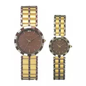 [카리타스]다이아몬드 지르코륨 사파이어 커플 선물 명품 예물 고급 손목 시계 C79