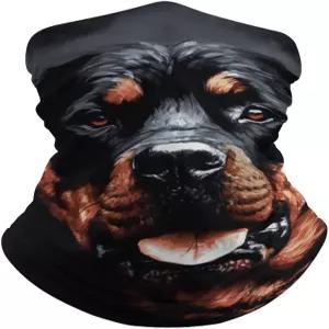 발라클라바 쿨 로트와일러 개 반다나 여름 마스크 쿨링 넥 게이터 자외선 차단 및 통기성 스키 스카프