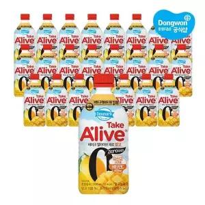 [동원] 덴마크 테이크얼라이브 제로 망고 500ml x 24개