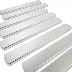 Mavee 4lb 강철 중량판 8팩각각 0.5파운드 무게 조끼 발목 및 손목 러킹 근력 운동을 위한 6.7인치 x 1인치