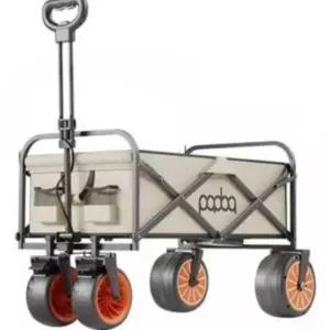 개방형 전동웨건 접이식 전동 운반카 트레일러 전동카트