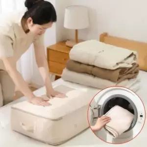 [생활] 압축팩 이불 의류 수납 보관함 여행용 계절옷 정리 봉투