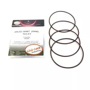 링크락 4PCS OR.03.10467 FKM 바이톤 80×2.5 커민용 유니버설 오링 키트 4992509