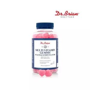 닥터브라이언 멀티비타민 구미 피치레몬 플레이버 (100구미) *4