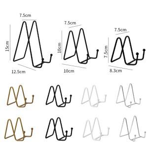 철아트 디스플레이 스탠드 보관 랙  이젤 사진 그림 프레임 유화 플레이트 책  선반 홀더