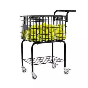 테니스공 바구니 볼 수거용 카트 테니스 연습 정리 수납 랙