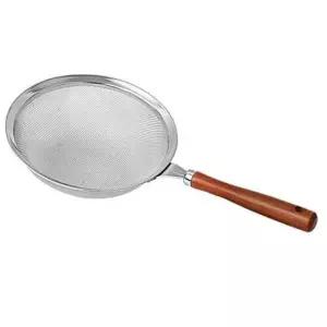 건지개 원목 손잡이 건지기 대 21cm 1P 채망 건지게 채반 스텐채망