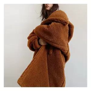 이쁘다 한정수량시즌오프 루이 후드 테디베어 코트 1207043