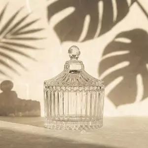 캔들 용기 메리고 라운드 투명 80ml/미니 향오일 심지 공병