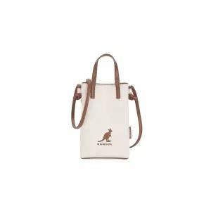 [캉골](대구신세계)듀오 캔버스 미니 크로스백 3218 아이보리
