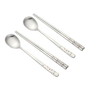 [롯데백화점]한국도자기 올리비아 레이저 부부수저세트(2벌)