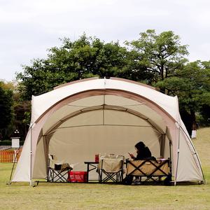 대형 돔쉘터 캠핑 그늘막 에어 쉘터 리빙쉘 텐트 돔 자동 육각
