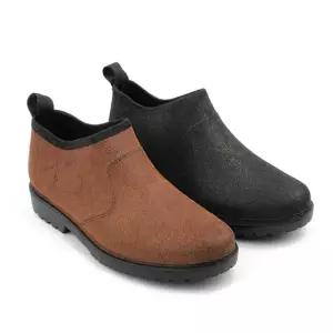 MRB03 레인부츠 - 남성 장화 비오는날 편안한 스판 숏 앵클부츠 