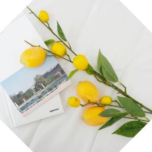 조화 90cm 레몬 트리 대형 인테리어 나무 장식 플랜트 실내 공간 디자인 홈 데코 가구