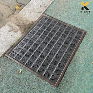 배수로 트렌치 그레이팅 덮개 막힘 쓰레기유입 방지
