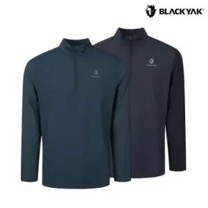 [롯데백화점]블랙야크 남성 여름 냉감 긴팔 아이스프레쉬 집업 긴팔티 (2 color) 1BYZTMU001 GD