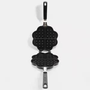 (1개) 하트 와플팬/가정용/와플메이커/간식/업소용/와플/제조팬/와플펜/구이팬/만드는/기계/만드는법/하트