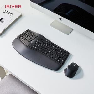아이리버 WRIST-ERGONOMICS 인체공학 무선 버티컬 키보드마우스 세트