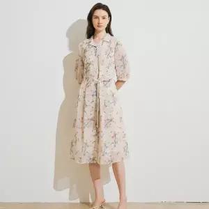 [롯데백화점]요하넥스 플로럴 플레어 원피스 Z5B5D107