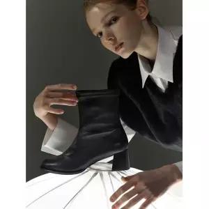 한정수량특가 나인웨스트 양가죽 스트레치 앵클부츠(5cm) NW504 734380