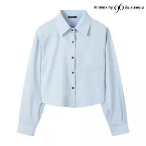 [롯데백화점]르샵. 모던 카라넥 버튼 셔츠 (NP3BA010L0)