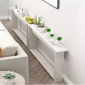 소파 후면 선반 폭좁은 장식장 쇼파 긴 공간활용 침대 긴테이블 플랫폼 침대틈새 좁고 거실