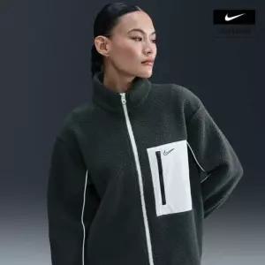 나이키 NSW 여성 풀집 하이파일 플리스 재킷 IM7485-390 [백화점 매장판]