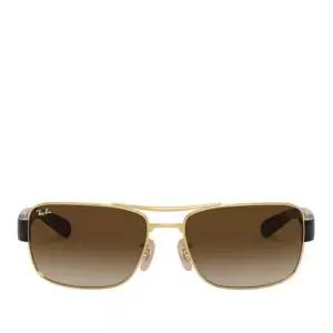 레이밴 브라운 그라디언트 렌즈 메탈 프레임 선글라스 RB3522 001 13