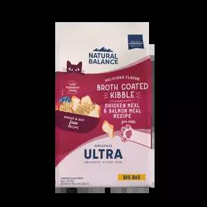 26년 8월 26일 까지 내추럴발란스 울트라 닭 연어 레시피 고양이 건식사료 6.81kg_작은알 + 고양이간식