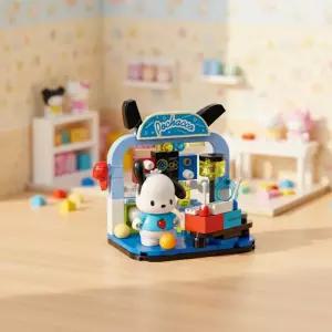 산리오 미니룸 블록 포차코 꿀잼 게임방 만들기 블럭 캐릭터 조립 역할놀이 피규어 여아