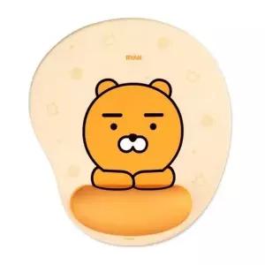 카카오프렌즈 쿠션마우스패드 라이언 손목보호 204x230x20mm (1개입)