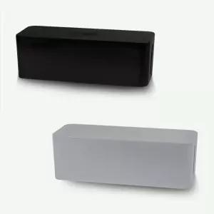 파워존 멀티탭 정리함 대형/케이블/타이/고정/홀더/정리/재사용/정리기/선정리/케이스/컴퓨터/클립