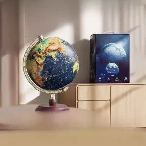 입체 지구본 세계 학생 작은 세계지도 인테리어 미니 과학 대형 지형 교육용 엔틱 회전